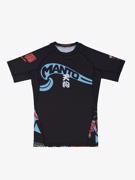 MANTO TENGU RASHGUARD -black